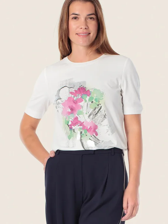 GERRY WEBER Футболка с художественным принтом