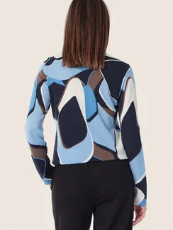 GERRY WEBER Джемпер с абстрактным принтом