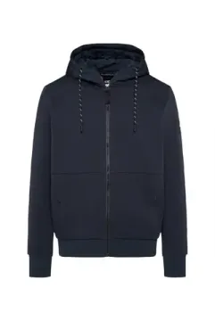 CAMP DAVID Куртка-свитшот с нейлоновым капюшоном