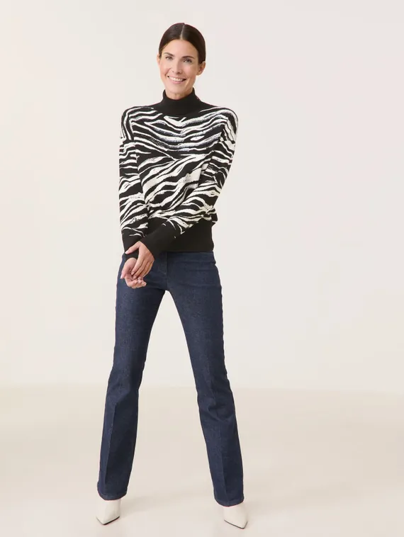 GERRY WEBER Пуловер с воротником поло