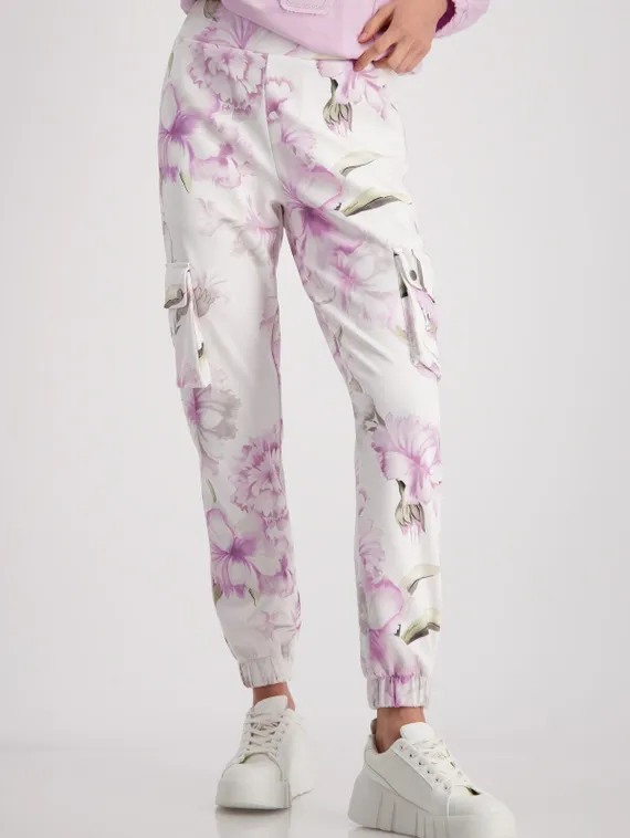 MONARI Брюки с цветочным принтом