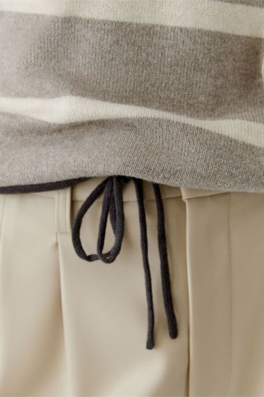 Oui Пуловер в полоску