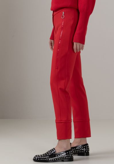 Брюки с карманами на молнии BIANCA