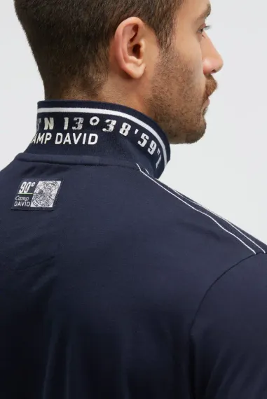 CAMP DAVID Поло с рисунком