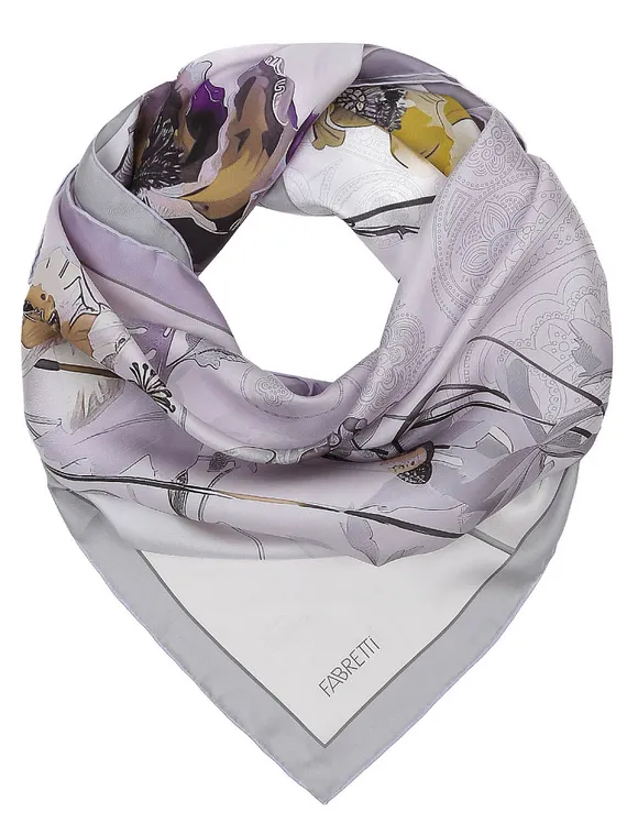 FABRETTI Платок шелковый