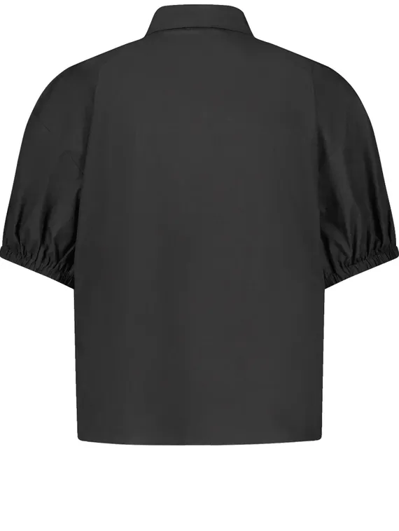 GERRY WEBER Блуза хлопковая черная