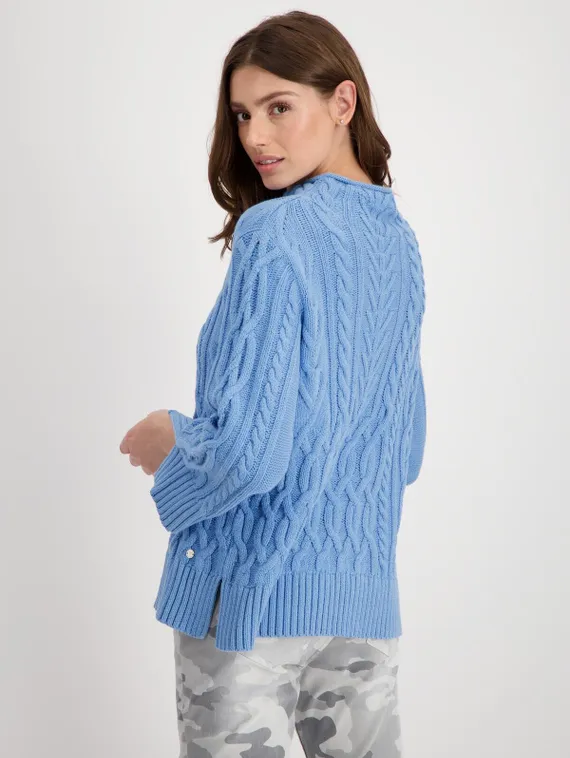 MONARI Свитер косой вязки