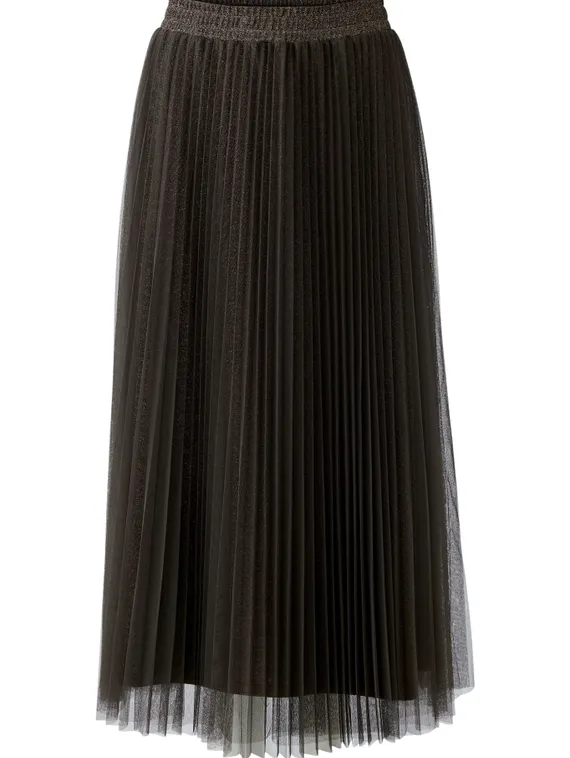 Oui Юбка плиссе с двойным фатином