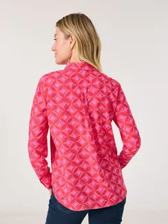 GERRY WEBER Блуза вискозная с принтом