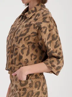 MONARI Жакет с леопардовым принтом