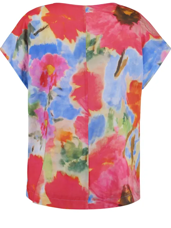 SAMOON Блуза с цветочным принтом