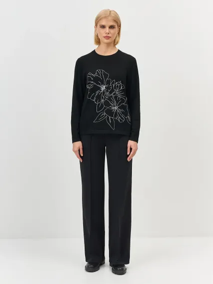 BULMER Джемпер с контрастной вышивкой