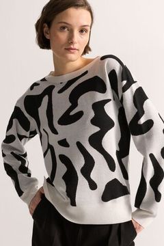 UNQ Пуловер с графическим принтом