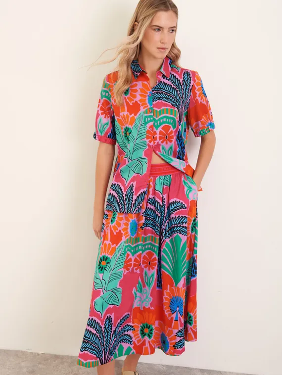 Elisa.and.me Юбка с цветочным принтом