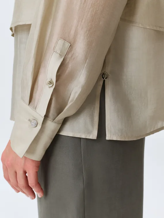 BULMER Блуза из смесового тенселя