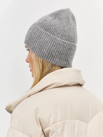 BULMER Шапка бини с декором &quot;косы&quot;