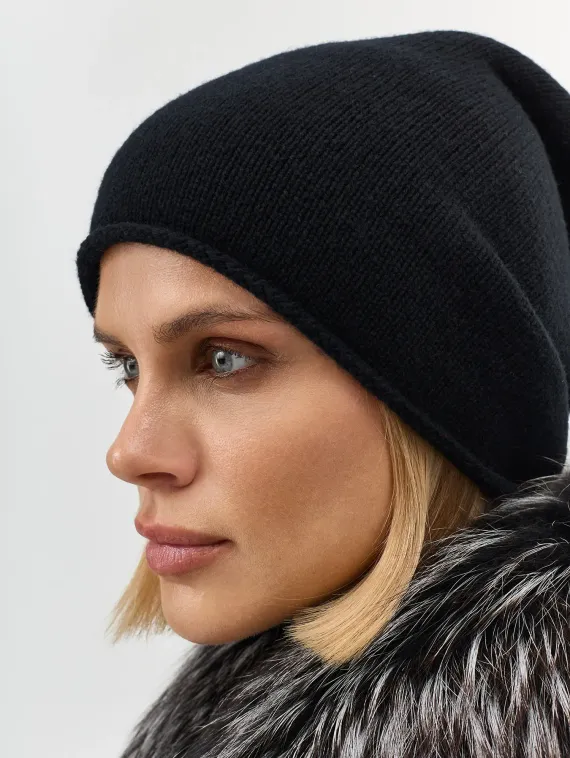 BULMER Шапка из 100% шерсти черная