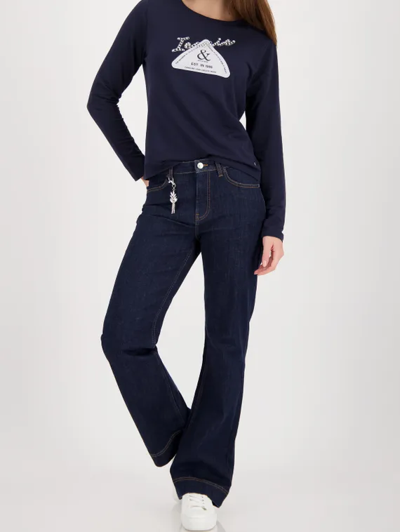 MONARI Лонгслив с эмблемой