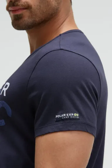 CAMP DAVID Футболка с принтом