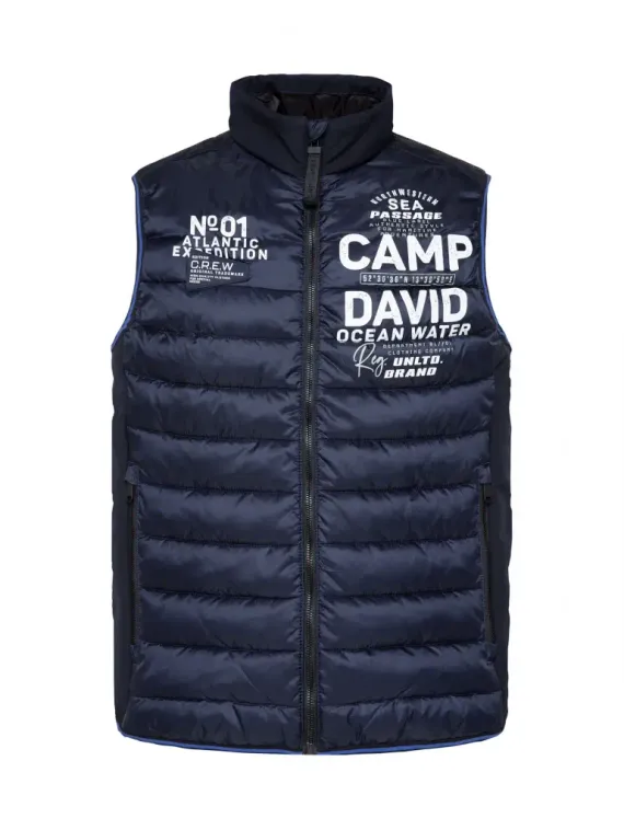 CAMP DAVID Стеганый жилет