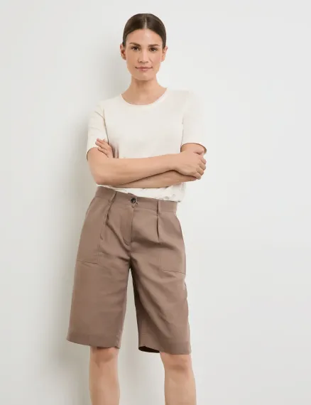 GERRY WEBER Бермуды со льном