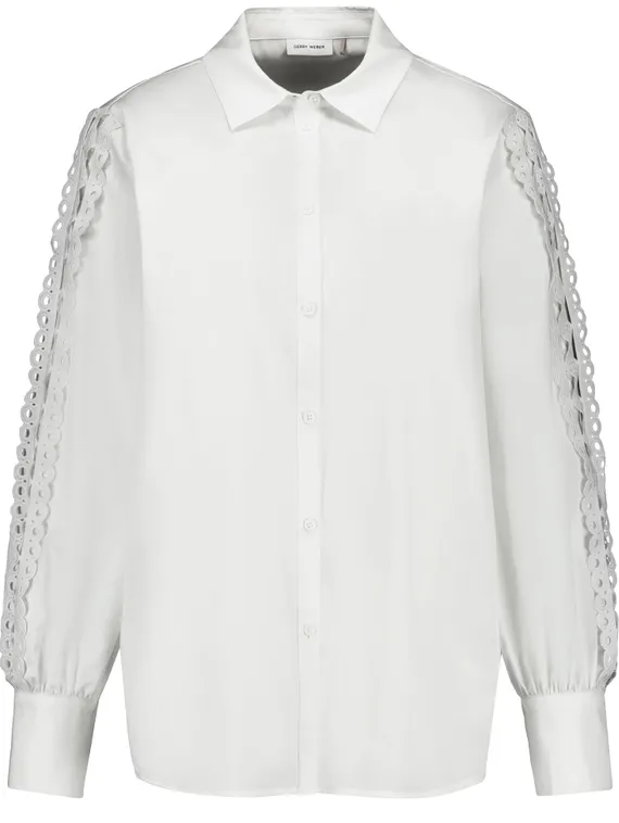 GERRY WEBER Рубашка с кружевными вставками