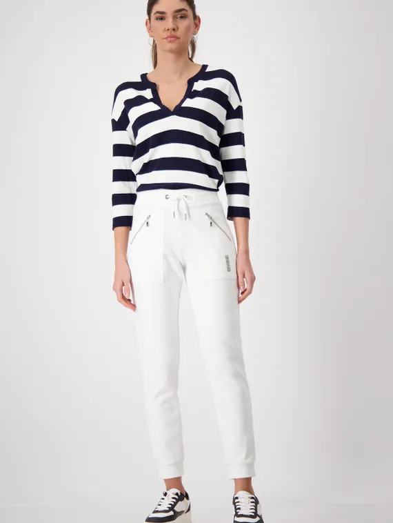 MONARI Спортивные брюки-джоггеры со стразами