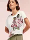 BIANCA Футболка с цветочным принтом