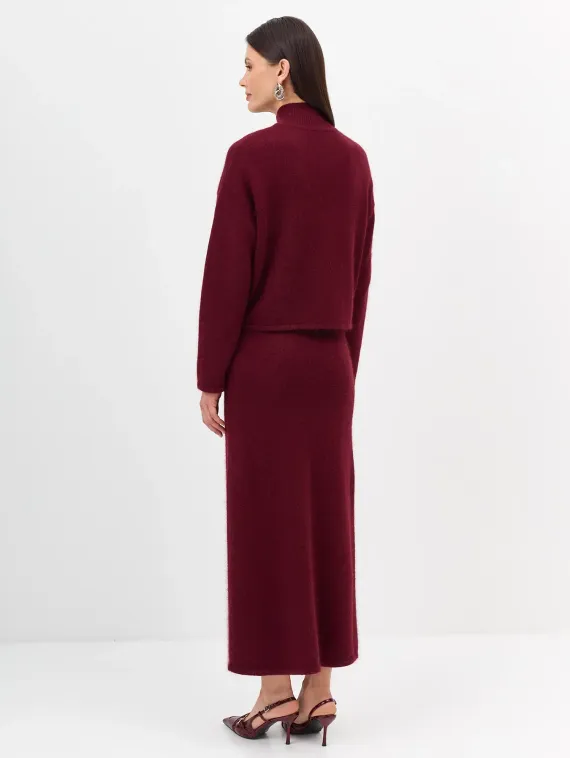 BULMER Вязаная юбка с ангорой