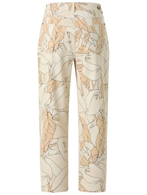 ANGELS Брюки-чиносы с цветочным принтом