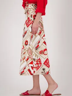 MONARI Юбка с принтом Polaroid