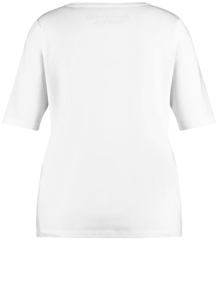 SAMOON Футболка с надписью из страз