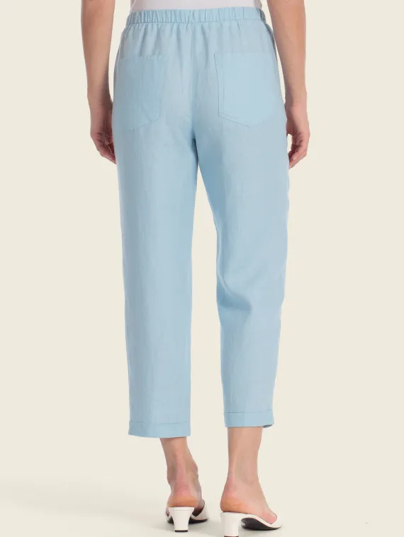 GERRY WEBER Брюки укороченные льняные