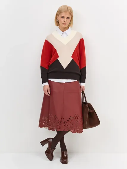 BULMER Джемпер в стиле колор-блок