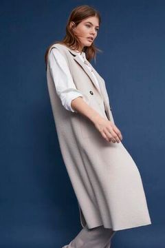 Oui Жилет из итальянской шерсти