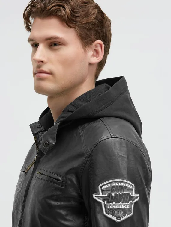 CAMP DAVID Куртка из искусственной кожи