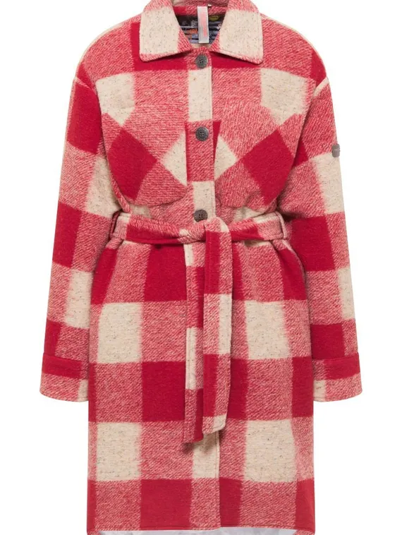 Frieda&amp;Freddies Пальто в клетку