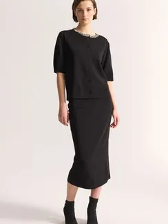 UNQ Юбка вязаная