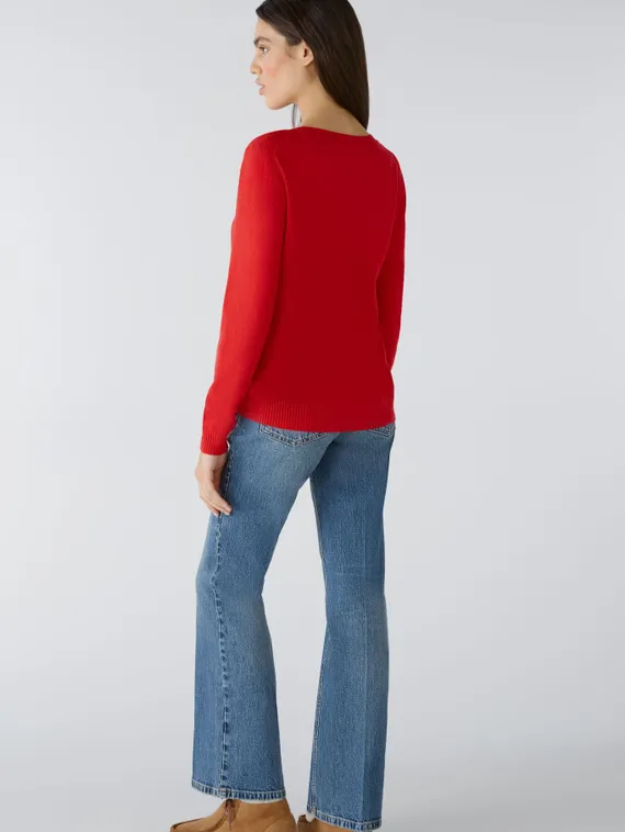 Oui Свитер с шерстью