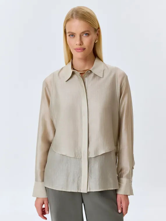 BULMER Блуза из смесового тенселя