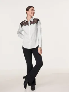 GERRY WEBER Рубашка с кружевом