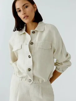 Oui Льняная куртка