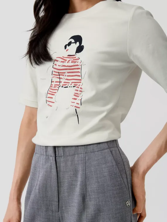 s.Oliver Футболка с принтом