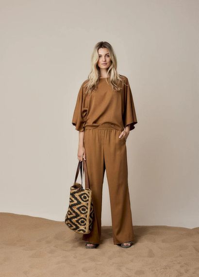 SUMMUM Топ с широкими рукавами