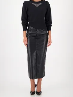 MONARI Юбка под кожу