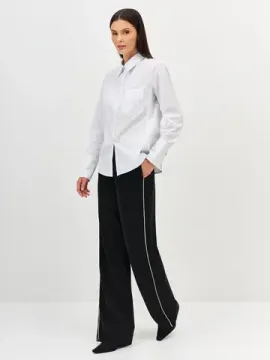 BULMER Широкие брюки с контрастным кантом