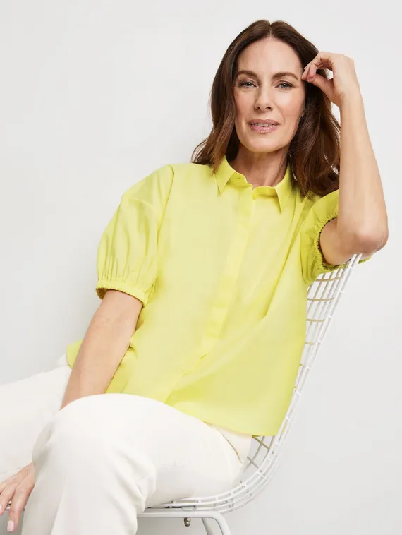 GERRY WEBER Блуза хлопковая