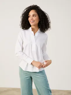 GERRY WEBER Блуза с воротником-стойкой