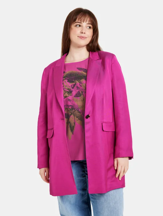 SAMOON Пиджак удлиненный