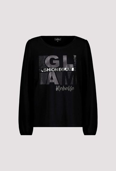 MONARI Футболка черная с надписью